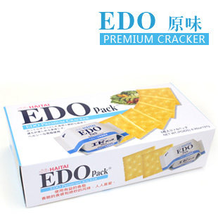 EDO Pack原味苏打饼干 172g  韩国巨浪大切海太